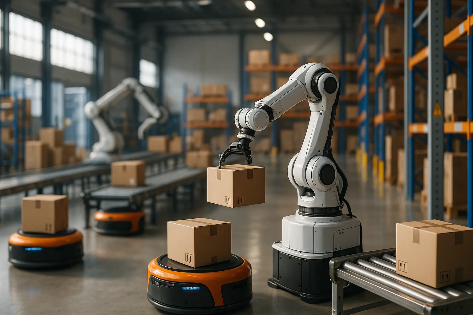how robotics is transforming warehouse management 1 0 45195