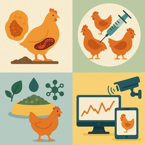 controlling coccidiosis modern poultry farming